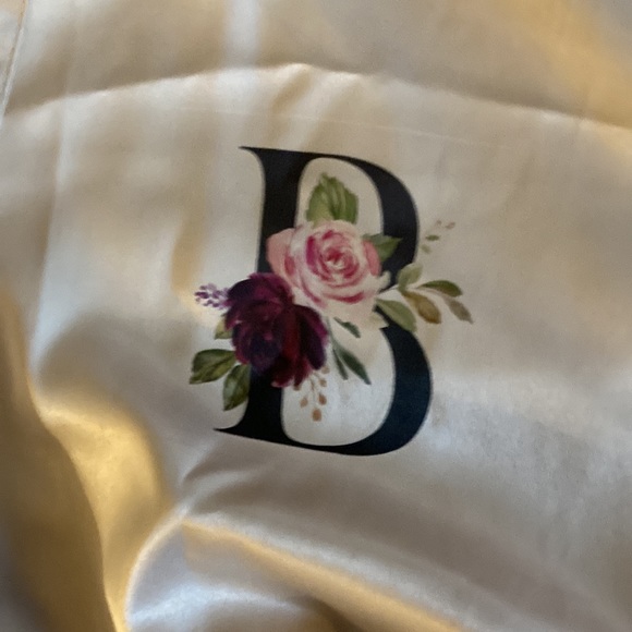 B-Monogrammed Robe From Etsy - Picture 2 of 3